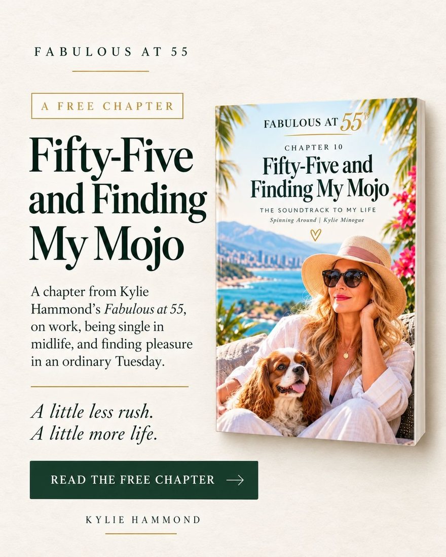 Free chapter: Fifty-Five and Finding My Mojo, from Fabulous at 55